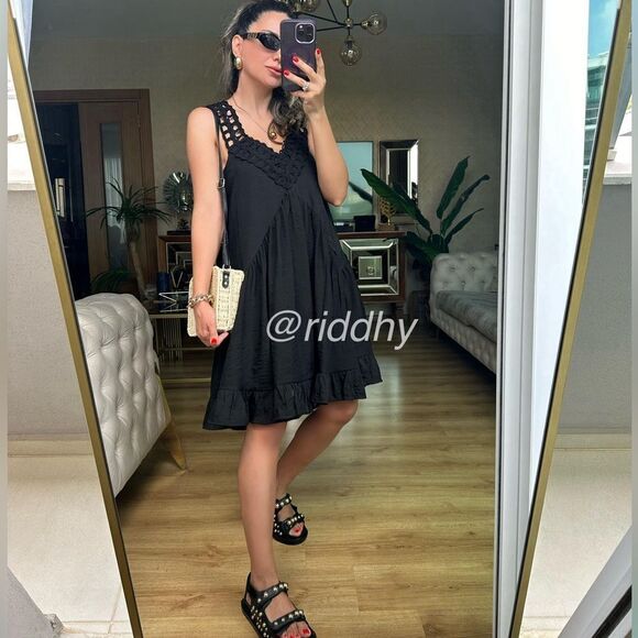 Zara mini slip dress NWT - Picture 3 of 7